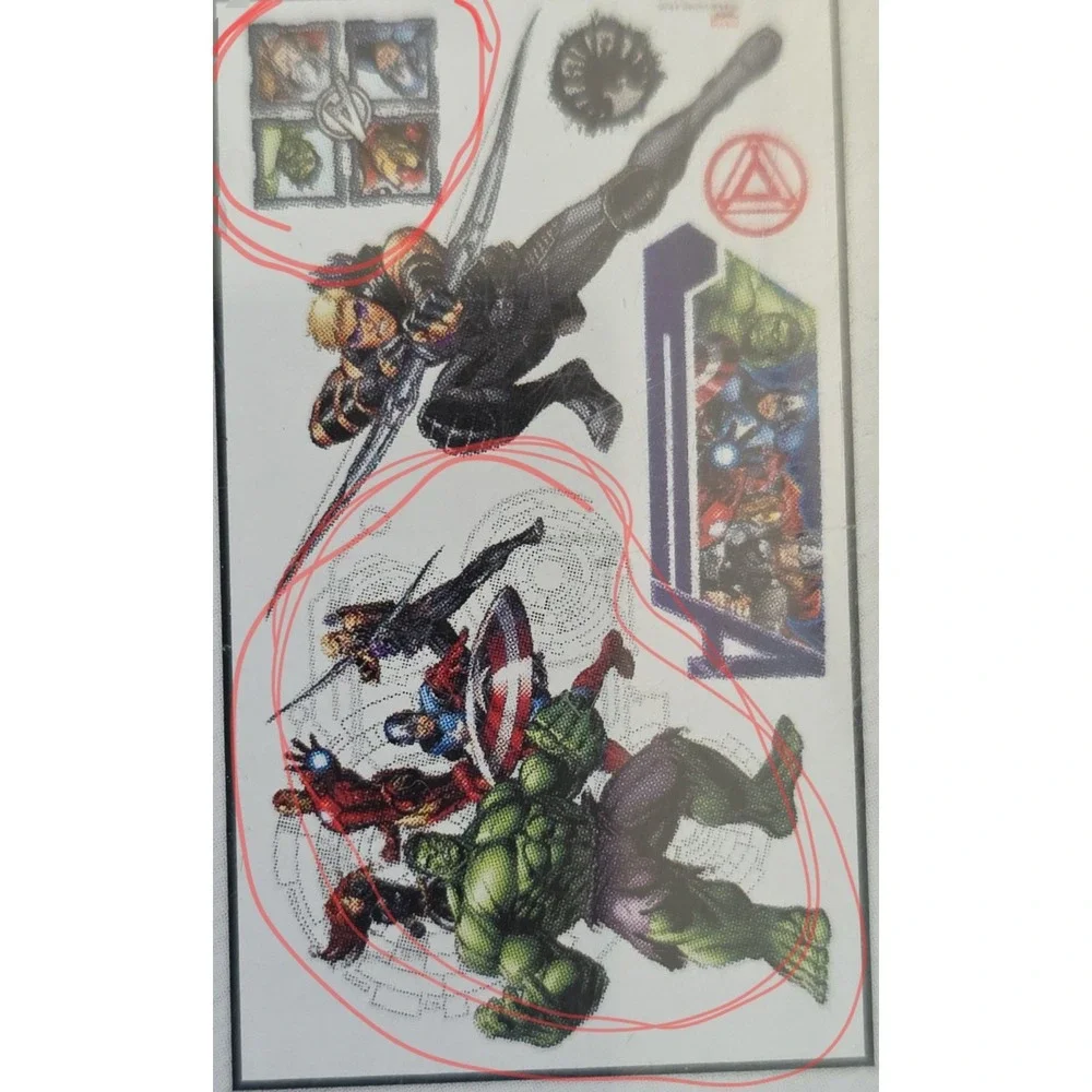 Marvel Comics Wall Decals Removable & Repositionable Made in USA